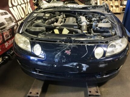 JDM TOYOTA SOARER 1JZGTTE FRONT CLIP RHD ENGINE R154 MT TRANSMISSION RWD HARNESS ECU